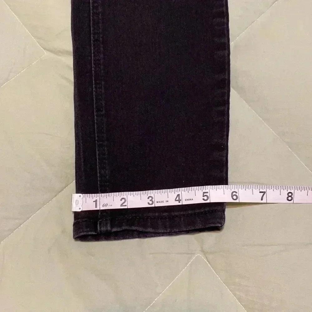 Ellen Tracy Cora Black Stretch Skinny Jeans in Plus Size 14W. - Picture 7 of 12